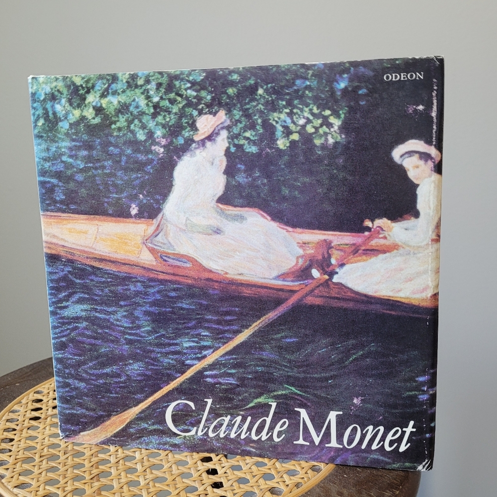 Claude Monet art book Ivo Krsek Czech language art book